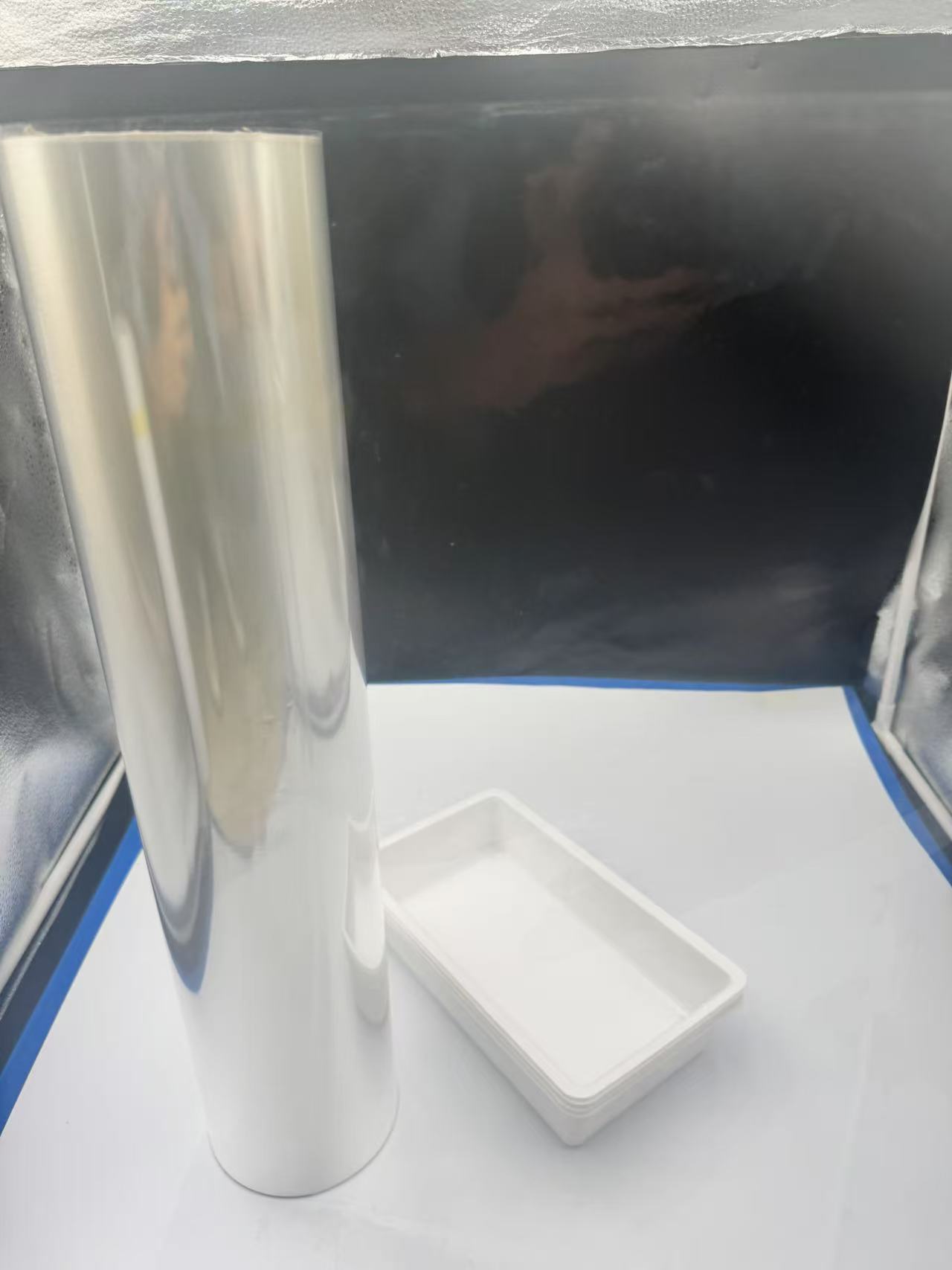 Transparent BOPP film label printing
