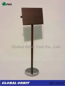 Adjustable menu stand of kitchen equipment restaurant