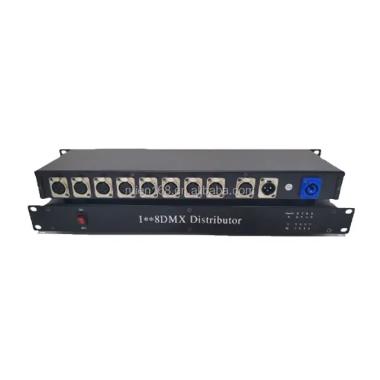 RUIEN Distributor 8-Channel Road Signal Amplifier with Independent Electrical Isolation and 8 Signal Distribution Outputs