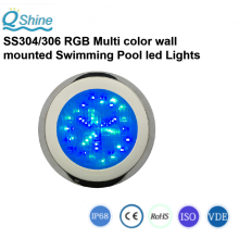 مثبتة على الحائط تحت الماء AC12V RGB LED LAM