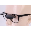 Flip up safety welding glasses
