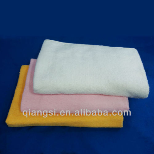 100% cotton plain dyed cleaning recycled towel