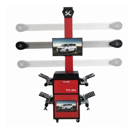 Auto 3D Wheel Alignment Machine with Sony Camera & HP Printers