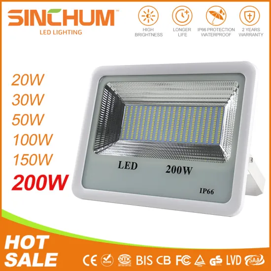 New design christmas iphone smd 200w high power outdoor led flood light