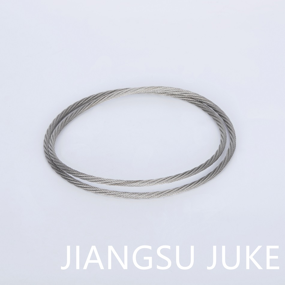 Stainless Steel Rope 7X7 Ring Shape by Hand-Woven