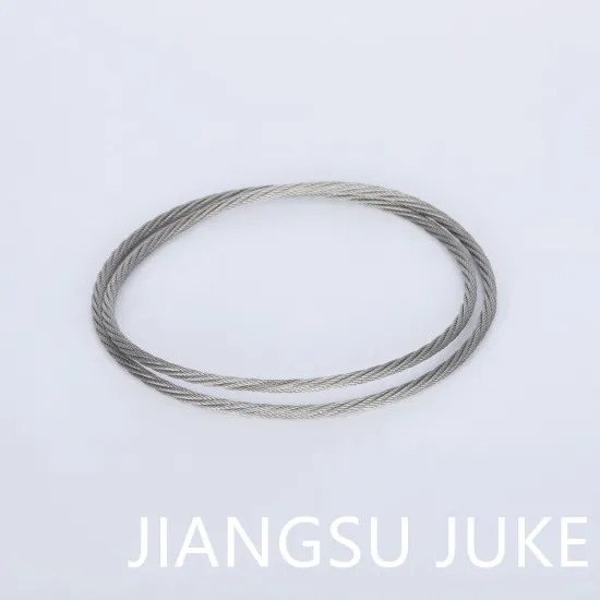 Stainless Steel Rope 7X7 Ring Shape by Hand-Woven