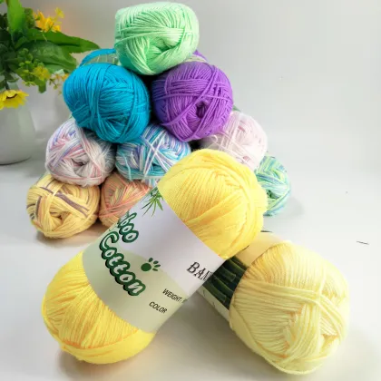 Wholesale 50G Baby Bamboo Yarn for Weaving: Hilo de Bambu