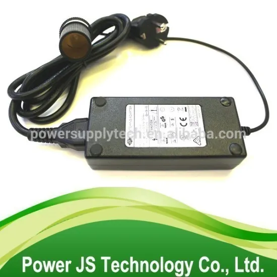 EU desktop power adapter12V 5A Car charger female plug