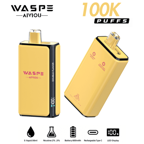 Waspe 100K Pro Dual Flavor Switch Vape Discount