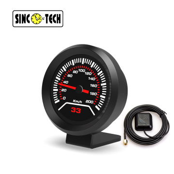 SincoTech 2.1 Universal GPS Speedometer with Racing Lap Timer and Vehicle Pitch/Roll Display (DO912GPS)