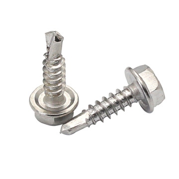 Zhixin Stainless Steel Hexagon Head Self-Drilling Screw with Rubber Washer: Your Ultimate Fastening Solution