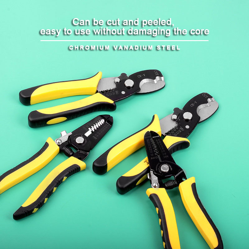 Wire stripper electrical optical fiber pliers multifunctional maintenance tool duckbill cable disconnection pliers
