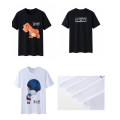 Umweltfreundliche T-Shirts Bio-Baumwoll-Männer-T-Shirts