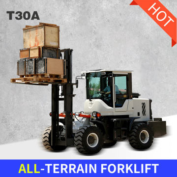 1,5 Ton 4WD All-Terrain Forklifts de tração nas quatro rodas todo