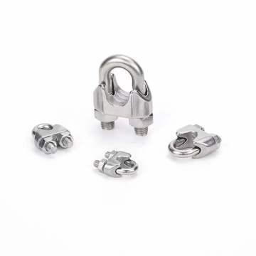 Stainless Steel 304/316 DIN741 Wire Rope Clips Clamp