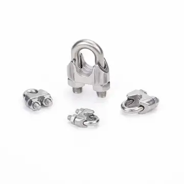 Stainless Steel 304/316 DIN741 Wire Rope Clips Clamp