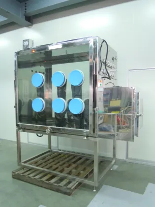 Stainless Steel Professional Customized Lab Vacuum Glove Box, Laboratory Instrument