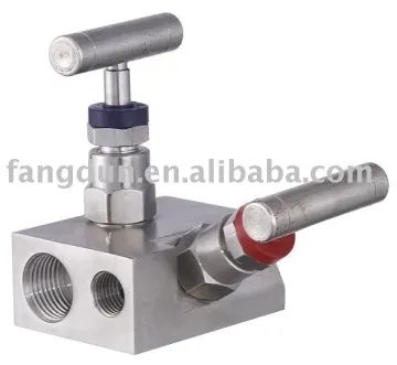 Two Valve Manifolds Remote Mount,instrumentation manifolds