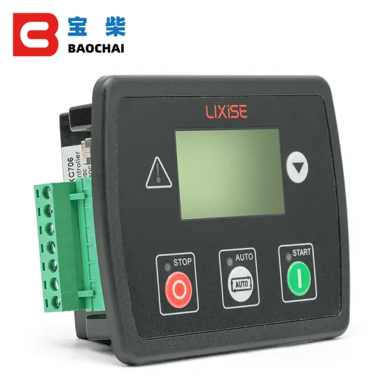 LXC706 AMF Generator Controller - Diesel Alternator Module with LCD Display and USB Interface