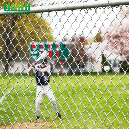 Wholesale Iron Baseball Fields Chain Link Fence