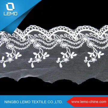 Chantilly Lace Wholesale Stock Fabric Guipure Embroidery Lace
