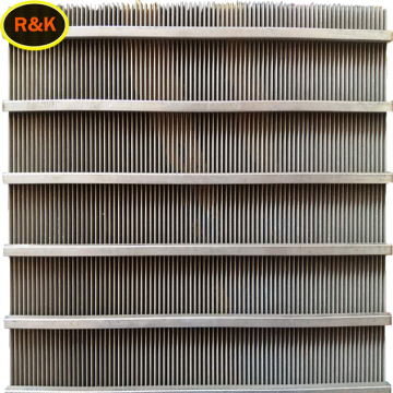 Stainless Steel and Nickel-Based Alloy Wedge Wire Screen for Water Treatment