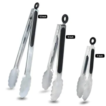 Wholesale Stainless Steel BBQ Tongs: Ideal Outdoor Kitchen Tool with Metal Clip and Barbecue Stick Function