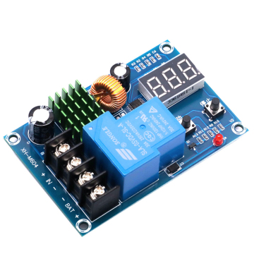 XH-M604 โมดูลควบคุมเครื่องชาร์จแบตเตอรี่-DC 6-60V ลิเธียมแบตเตอรี่บอร์ดป้องกันการชาร์จแบตเตอรี่