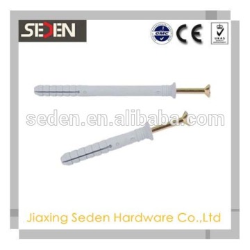 M8*60 PA material plastic concrete hammer drive anchors