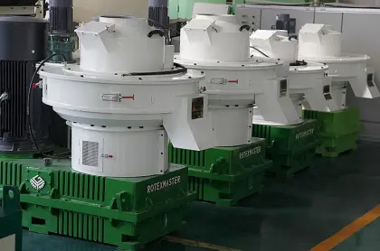 ROTEX BRAND Ring Die Wood Pellet Machine