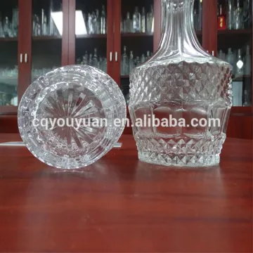 Round Vodka bottle Liquor Bottle Hookah Wholesale Bongs