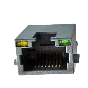 RJ45 8P8C መስመጥ በ EMI ዓይነት