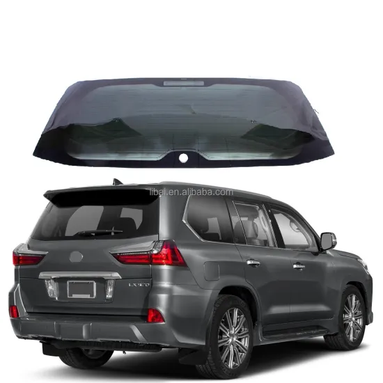 MAICTOP High Quality Car Body Parts - Tail Gate Glass Windshield for LX570 2018 Rear Door Glass