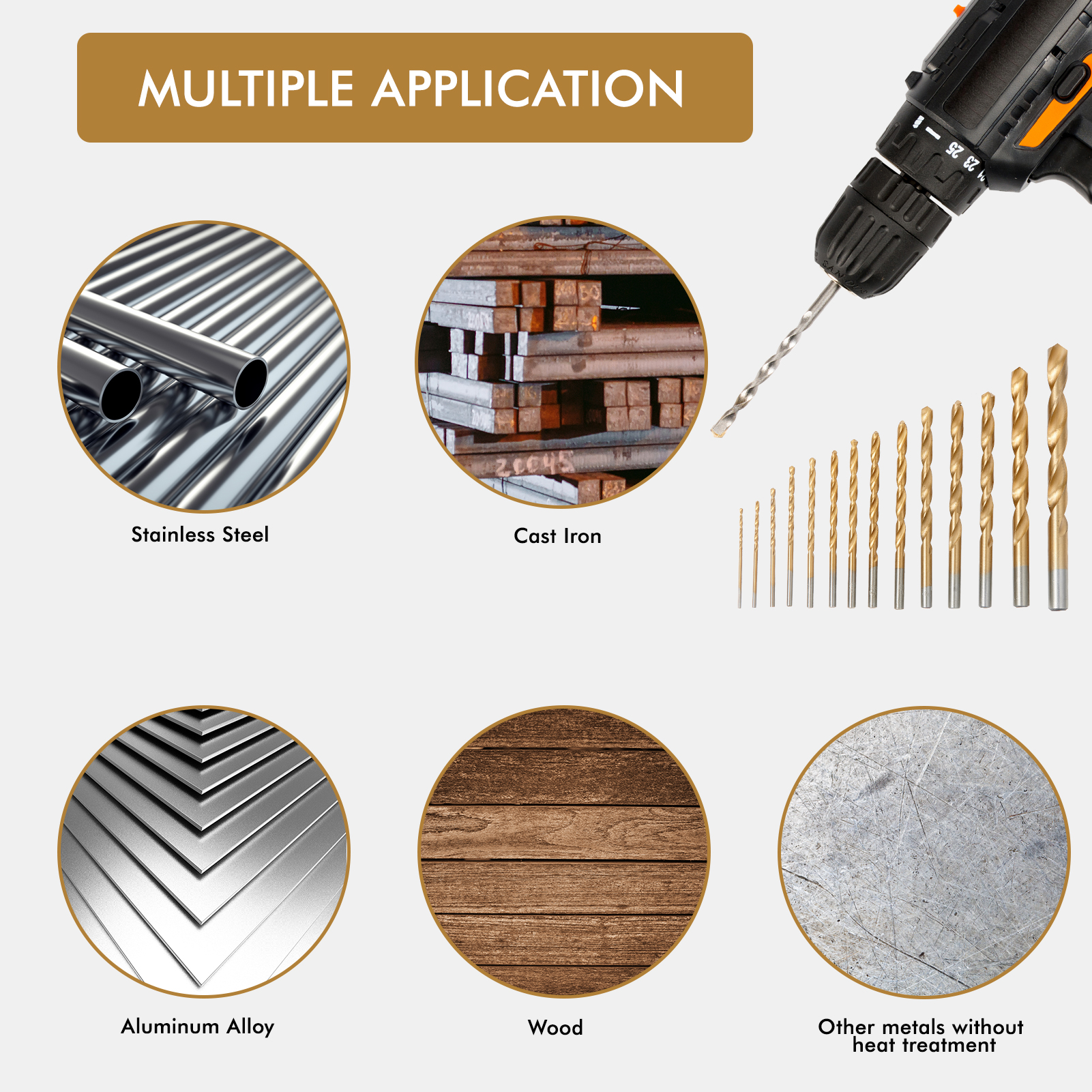 auger drill bit for soil