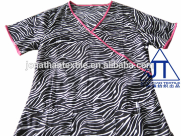 animal printed nursing scrubs , hospital uniform manufacturer