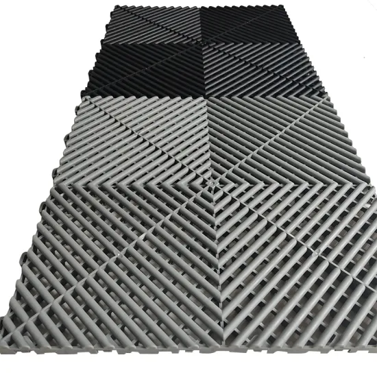 Stylish Interlocking Auto Detailing PVC Flooring Tiles: Anti-Slip, Waterproof, and Durable for Indoor and Outdoor Workshops and Garages