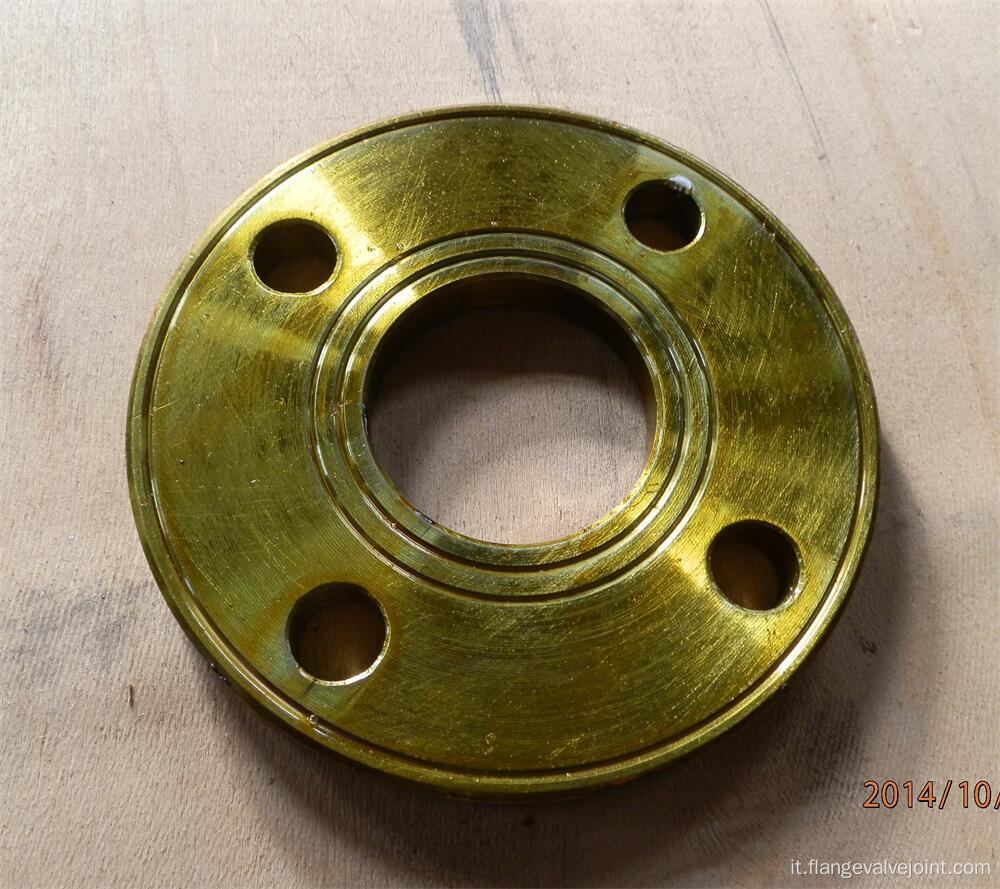 Din Standard Flange in acciaio a carbonio forgiato