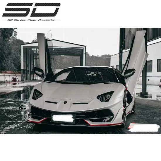 SD SVJ Carbon Fiber Aerodynamic Kit for Lamborghini Aventador LP770/700
