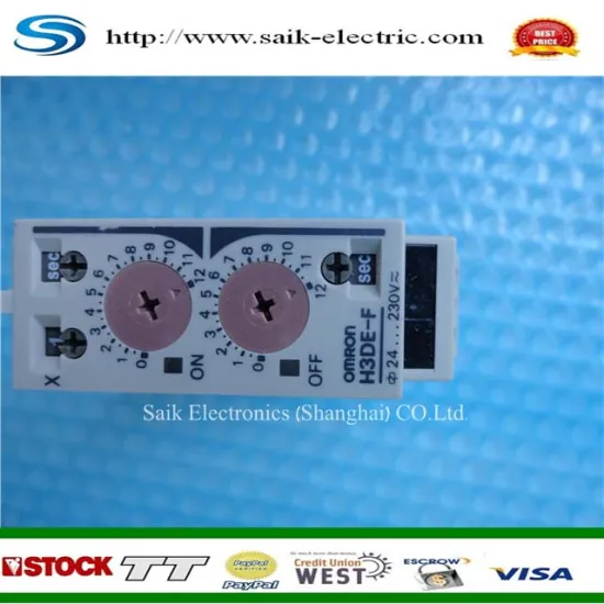 Omron Timer H3DE-F 0.1s to 12h 24 to 230VAC/DC