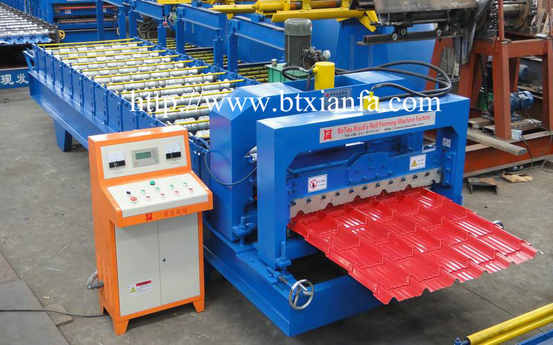 metal sheet roof tile machine 1