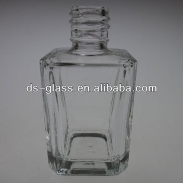 30ml square glass nail polish remover bottle