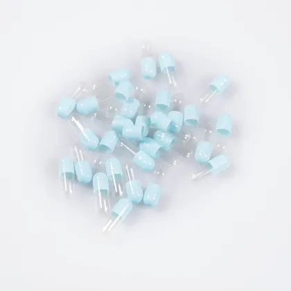 Transparent Halal Size 00 Vegetable Capsule Shells - Empty Capsules