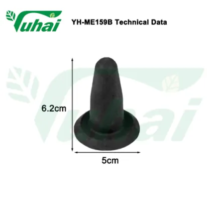 rubber inflation plug for sheep/goat inflations, milk cluster accessory