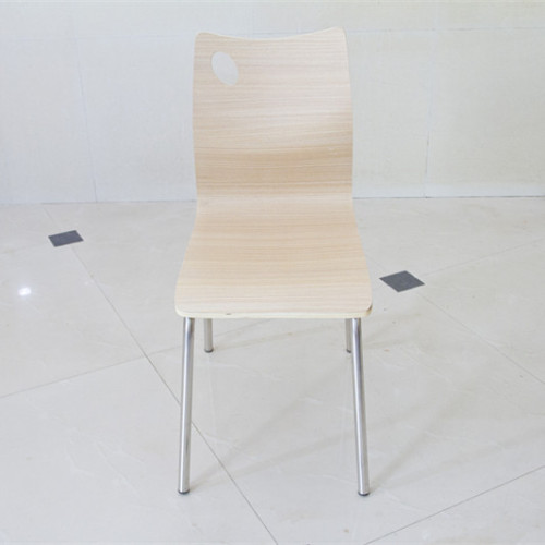 Bent wood chair low cost wooden dining chair