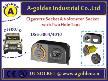 5A/10A/15A 3 PIN Single Led light 5 Bit With Cigarette Lighter Socket 12 Volt Marine Switch Panel & Panel Switch & Rock