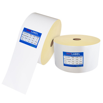 PP Film Glossy Transparan Label Roll