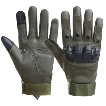 WANZHUO Men's Tactical Gloves for Outdoor Sports and Hunting