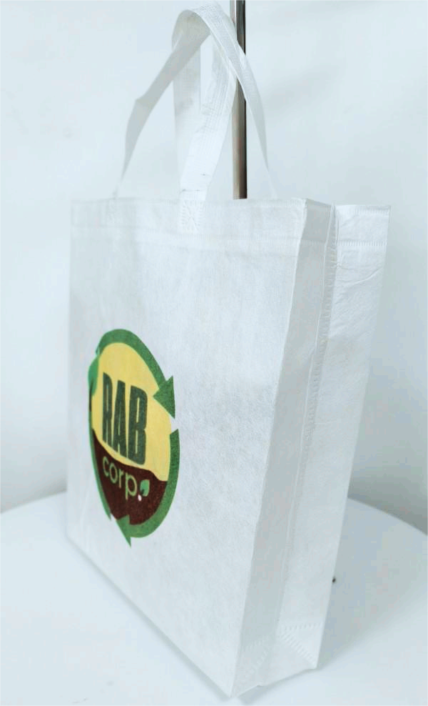 Biodegradable reusable non-woven shopping bags