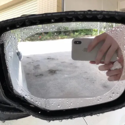 Clear Protective Anti-Fog Rain Water Rainproof Scratch Proof Car Films for Exterior Accessories and Mirrors