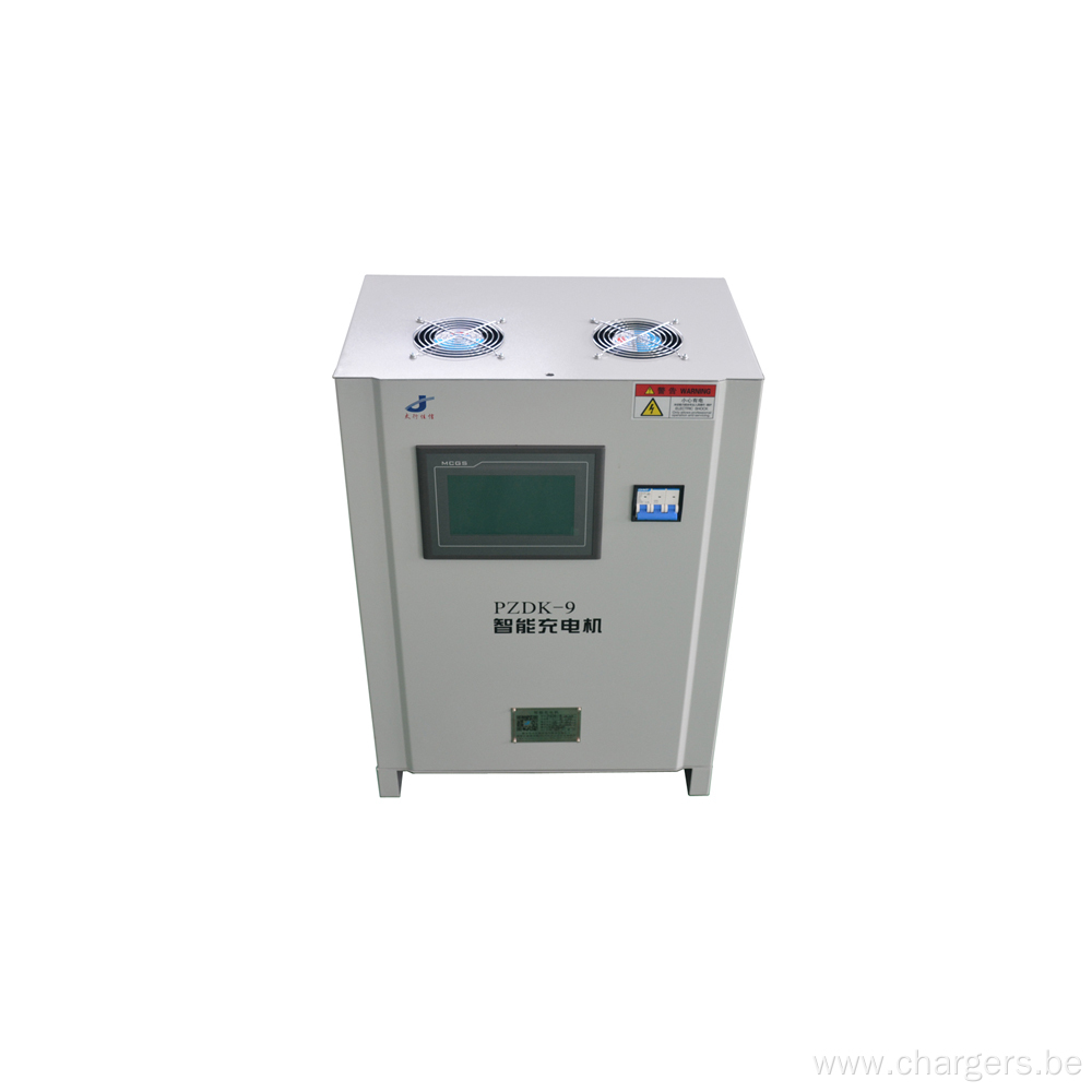 LCD Touch Screen Intelligent Battery Charging System